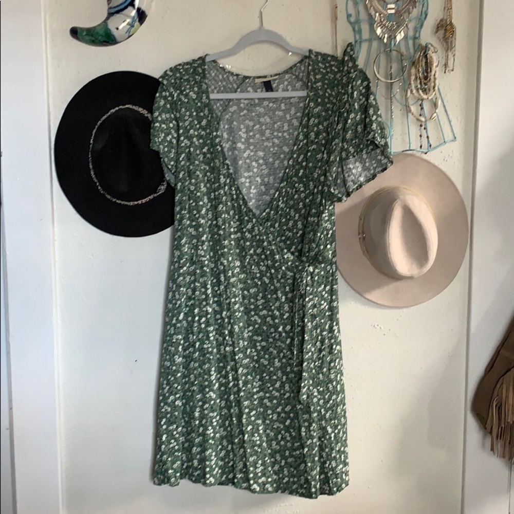 Floral print dress (with pockets!!)